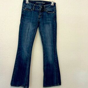American Eagle flare jeans size 00 short